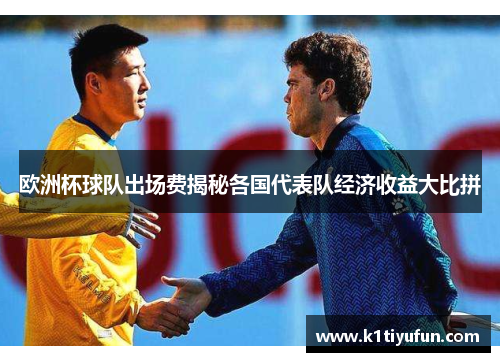 欧洲杯球队出场费揭秘各国代表队经济收益大比拼